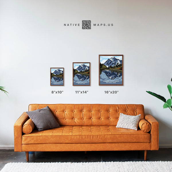 North Cascades National Park Poster