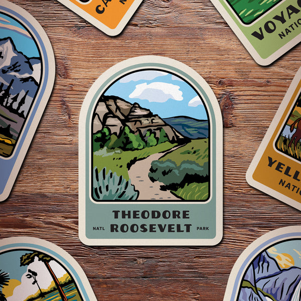 Theodore Roosevelt National Park Sticker