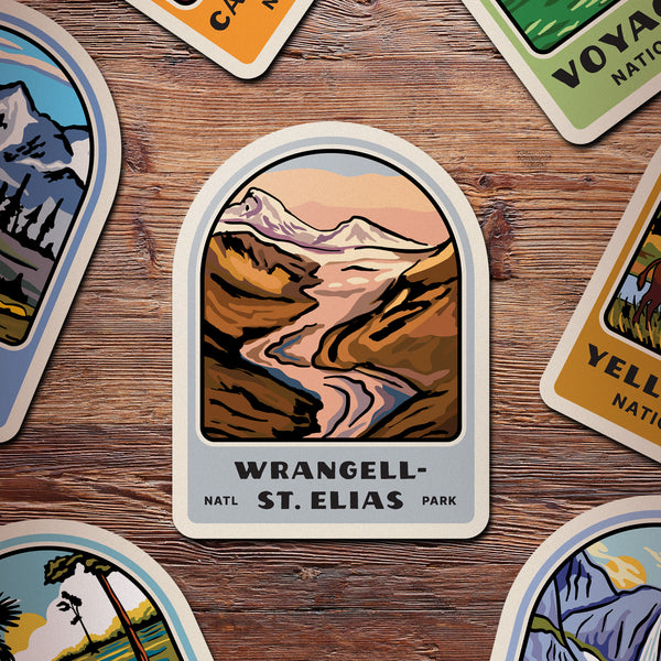 Wrangell-St.Elias National Park Sticker