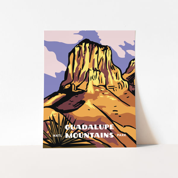 Guadalupe Mountains National Park Poster
