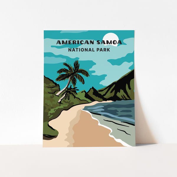 American Samoa National Park Poster