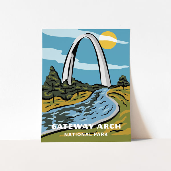 Gateway Arch National Park Poster