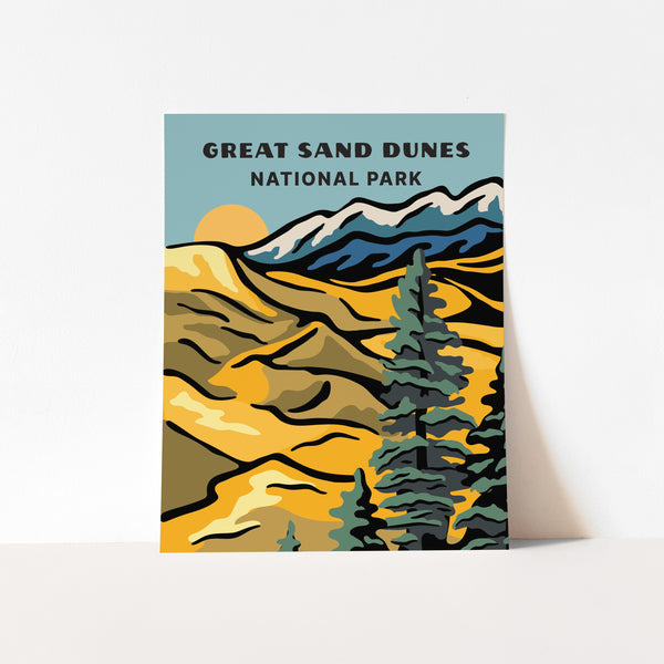 Great Sand Dunes National Park Poster