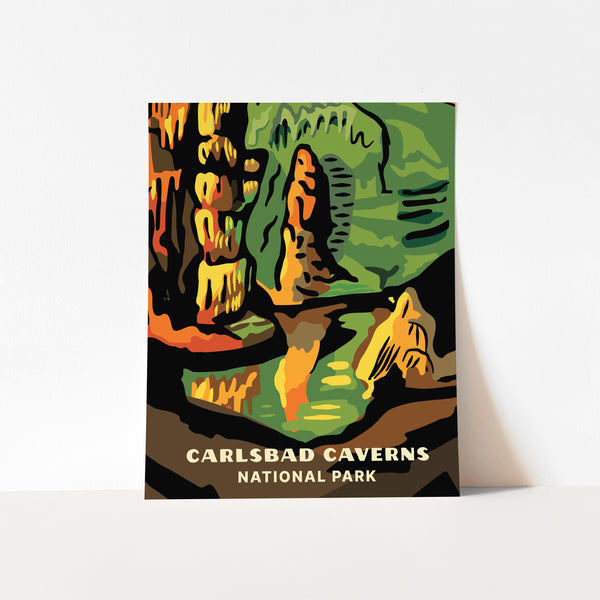 Carlsbad Caverns National Park Poster