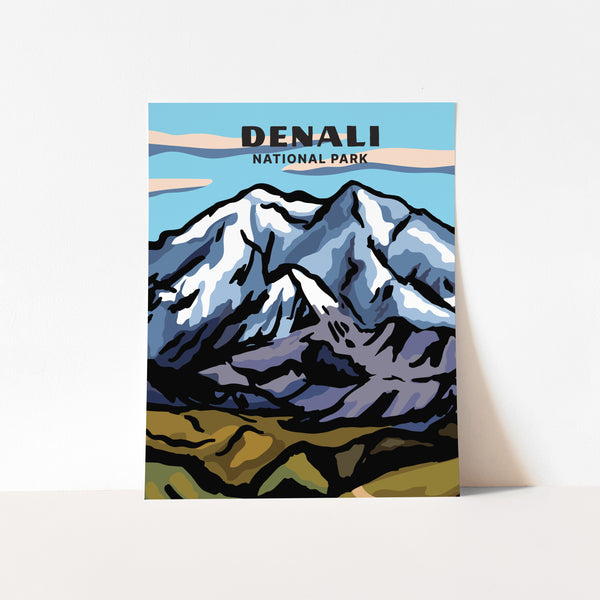 Denali National Park Poster