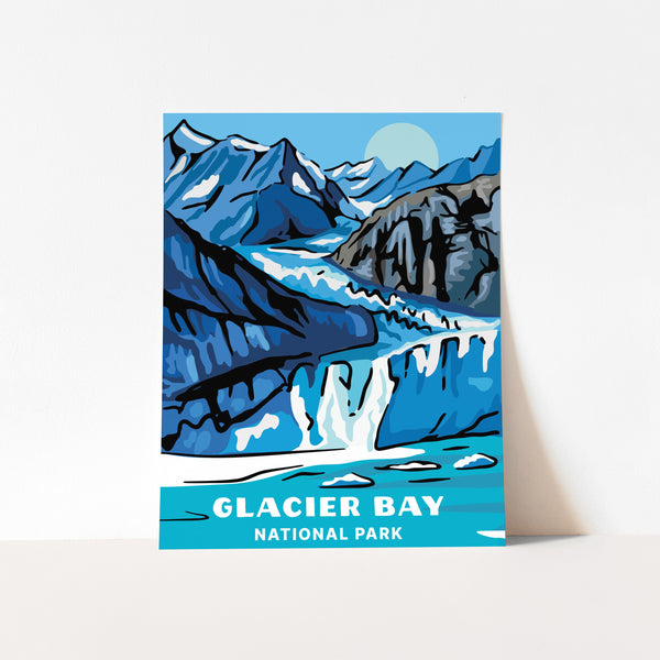 Glacier Bay National Park Poster