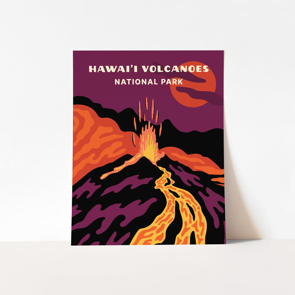 Hawai'i Volcanoes National Park Poster