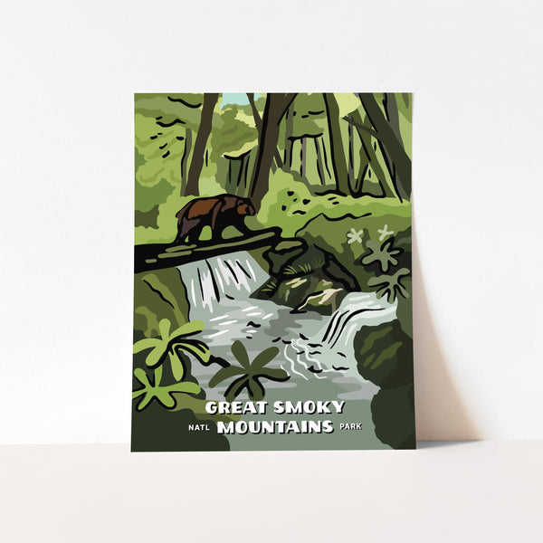 Great Smoky Mountains National Park Poster