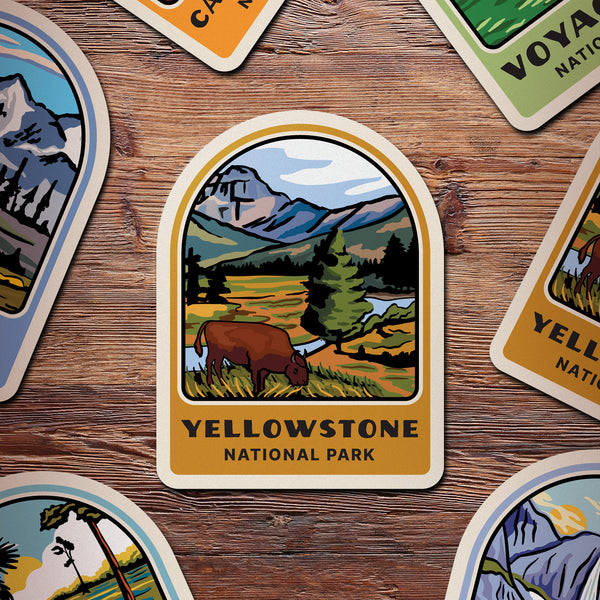 Yellowstone National Park Sticker