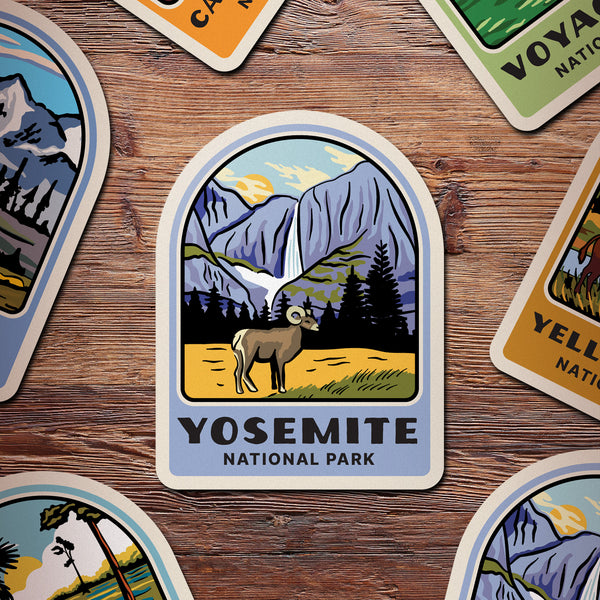 Yosemite National Park Sticker