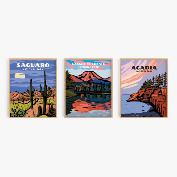 Lassen Volcanic National Park Poster