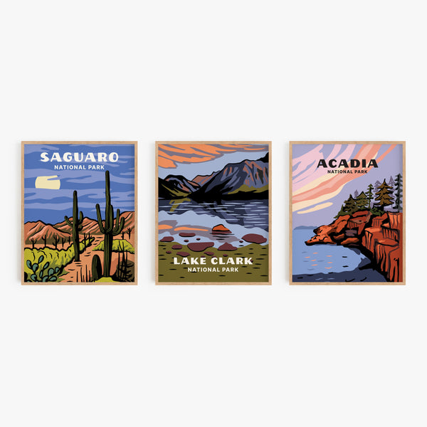 Lake Clark National Park Poster