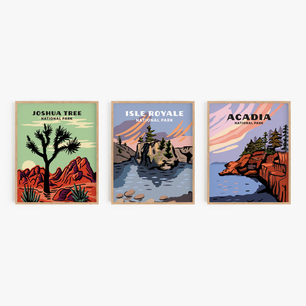 Isle Royale National Park Poster