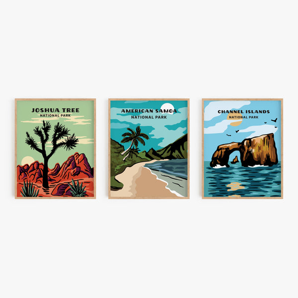 American Samoa National Park Poster