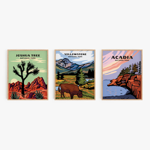 Yellowstone National Park Poster