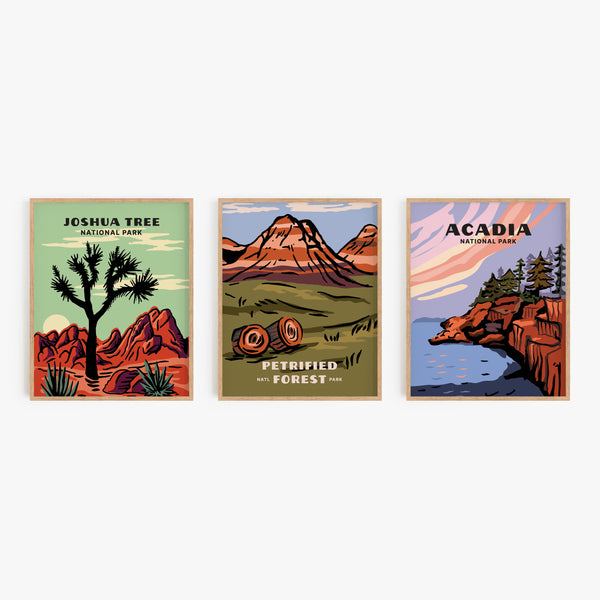 Petrified Forest National Park Poster