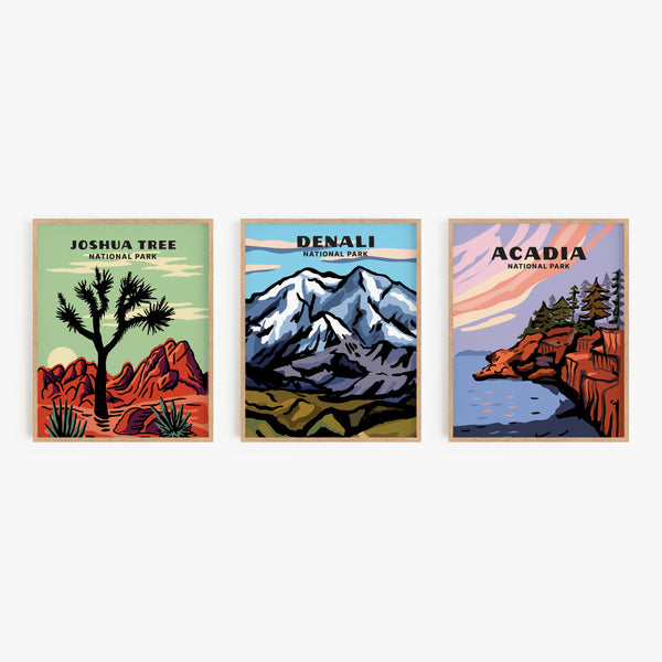 Denali National Park Poster