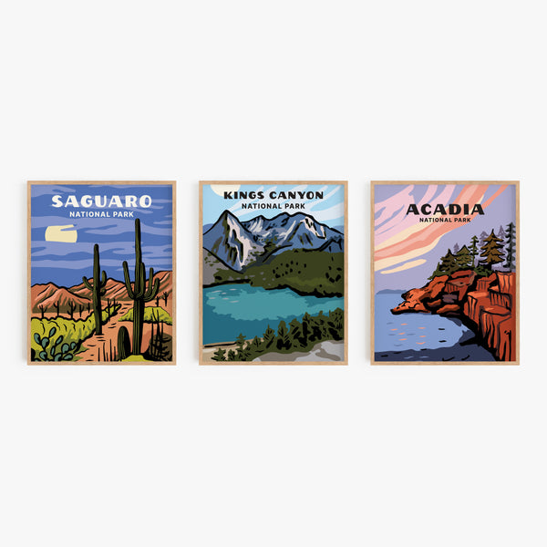 Kings Canyon National Park Poster