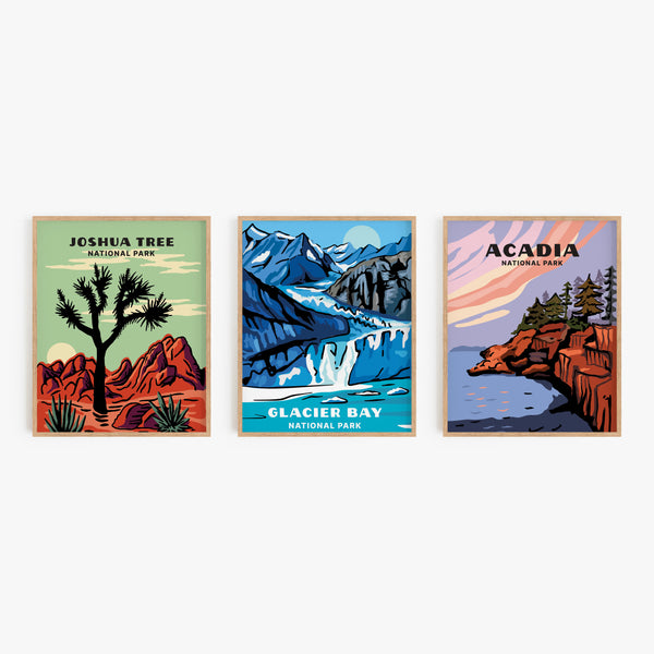 Glacier Bay National Park Poster