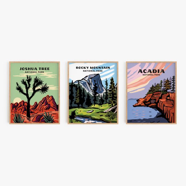 Rocky Mountain National Park Poster