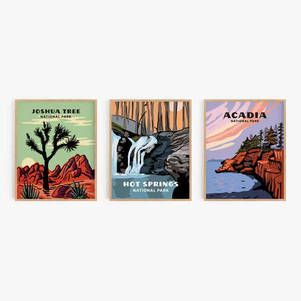 Hot Springs National Park Poster