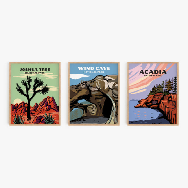 Wind Cave National Park Poster