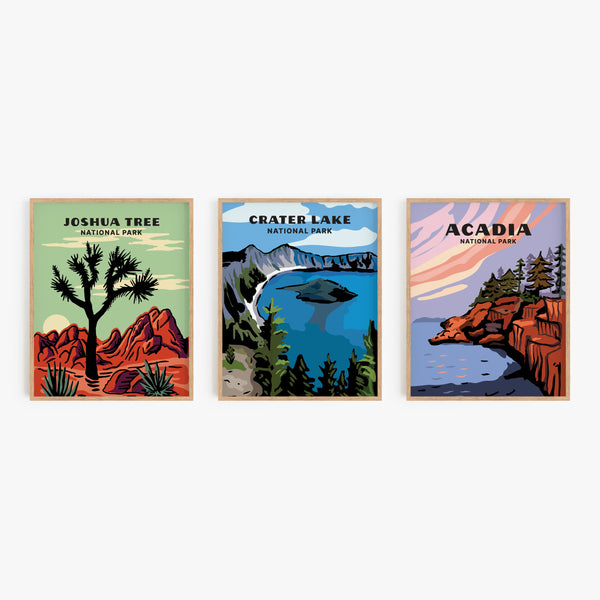 Crater Lake National Park Poster