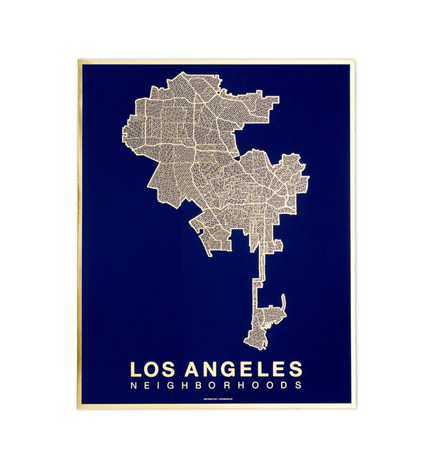 Gold Foil Maps