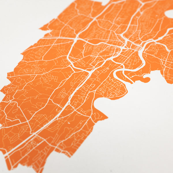 Knoxville Street Map