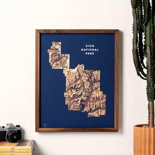 Zion National Park Map