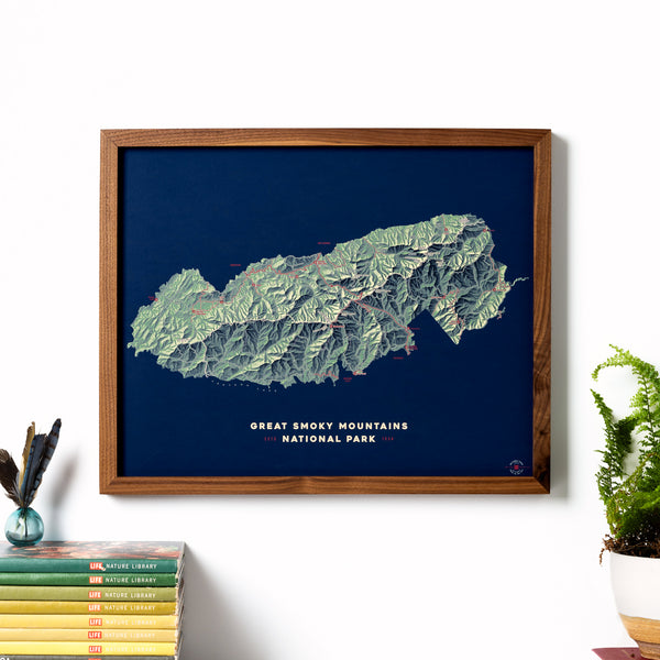 Great Smoky Mountains National Park Map