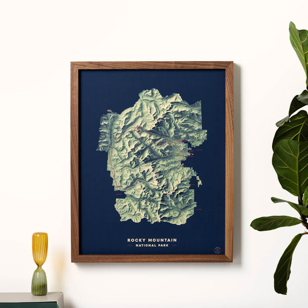 Rocky Mountain National Park Map