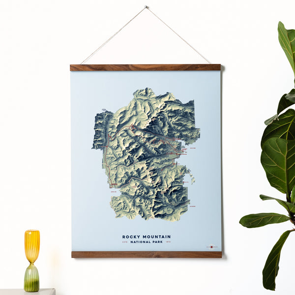 Rocky Mountain National Park Map