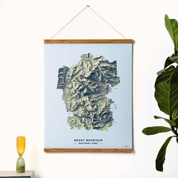 Rocky Mountain National Park Map