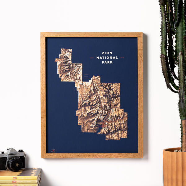 Zion National Park Map