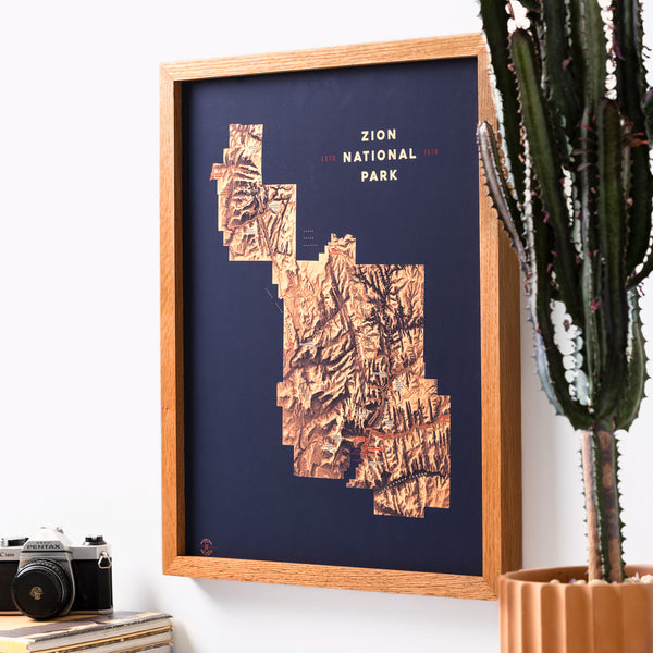 Zion National Park Map