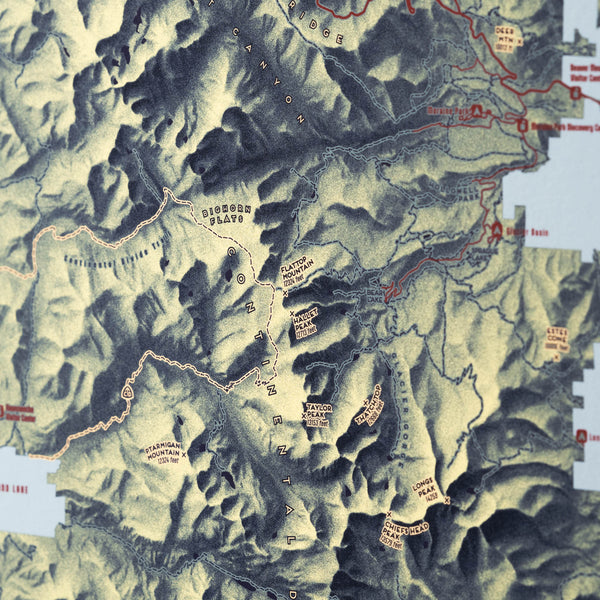 Rocky Mountain National Park Map