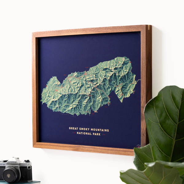 Great Smoky Mountains National Park Map