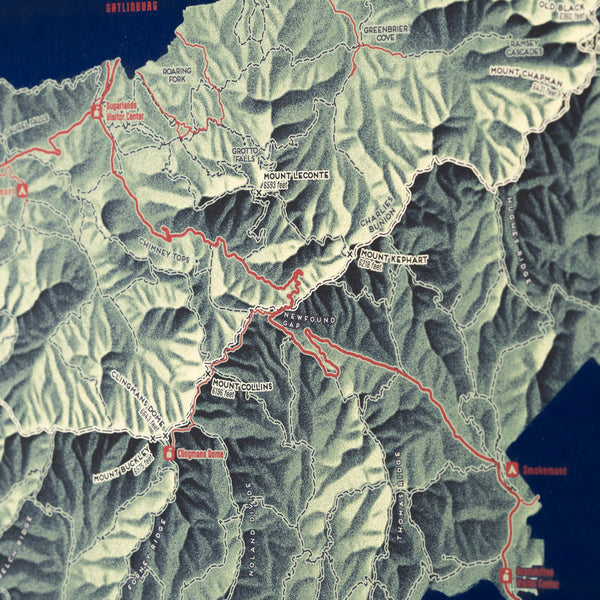 Great Smoky Mountains National Park Map