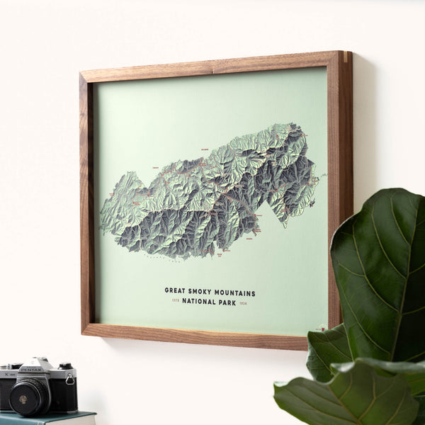 Great Smoky Mountains National Park Map