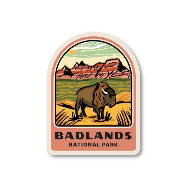 Badlands National Park Bumper Sticker