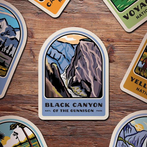 Black Canyon National Park Sticker