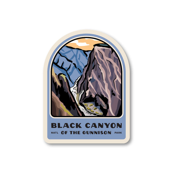 Black Canyon National Park Sticker