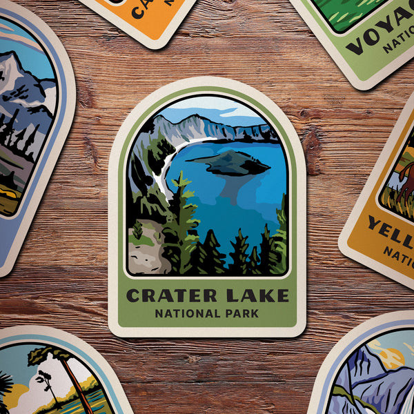 Crater Lake National Park Sticker