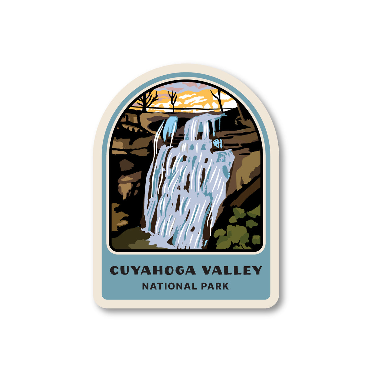 Cuyahoga Valley National Park Sticker – Native Maps