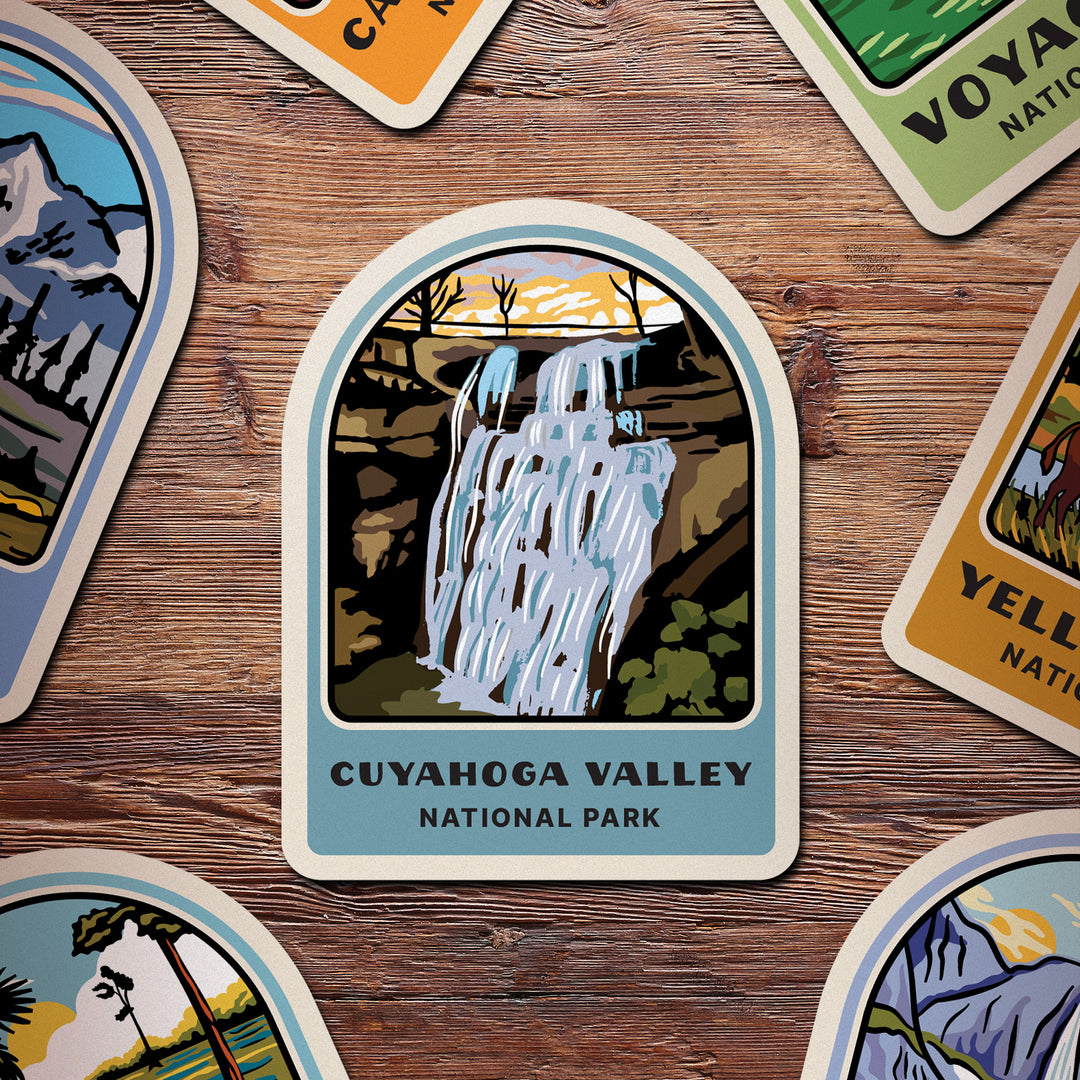 Cuyahoga Valley National Park Sticker – Native Maps