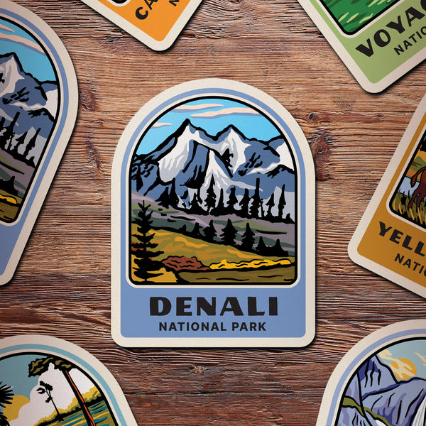 Denali National Park Sticker