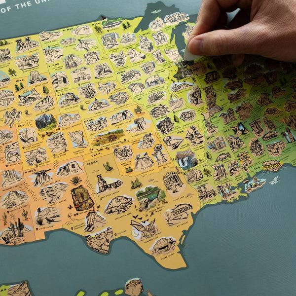 Natural Wonders Scratch-Off