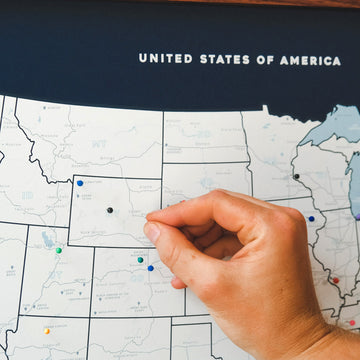 Push Pins (set of 100) for US Push Pin Map – Native Maps