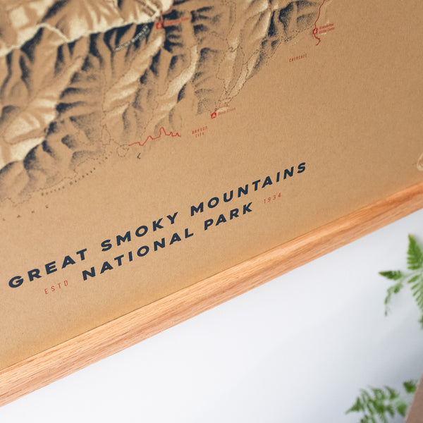 Great Smoky Mountains National Park Map